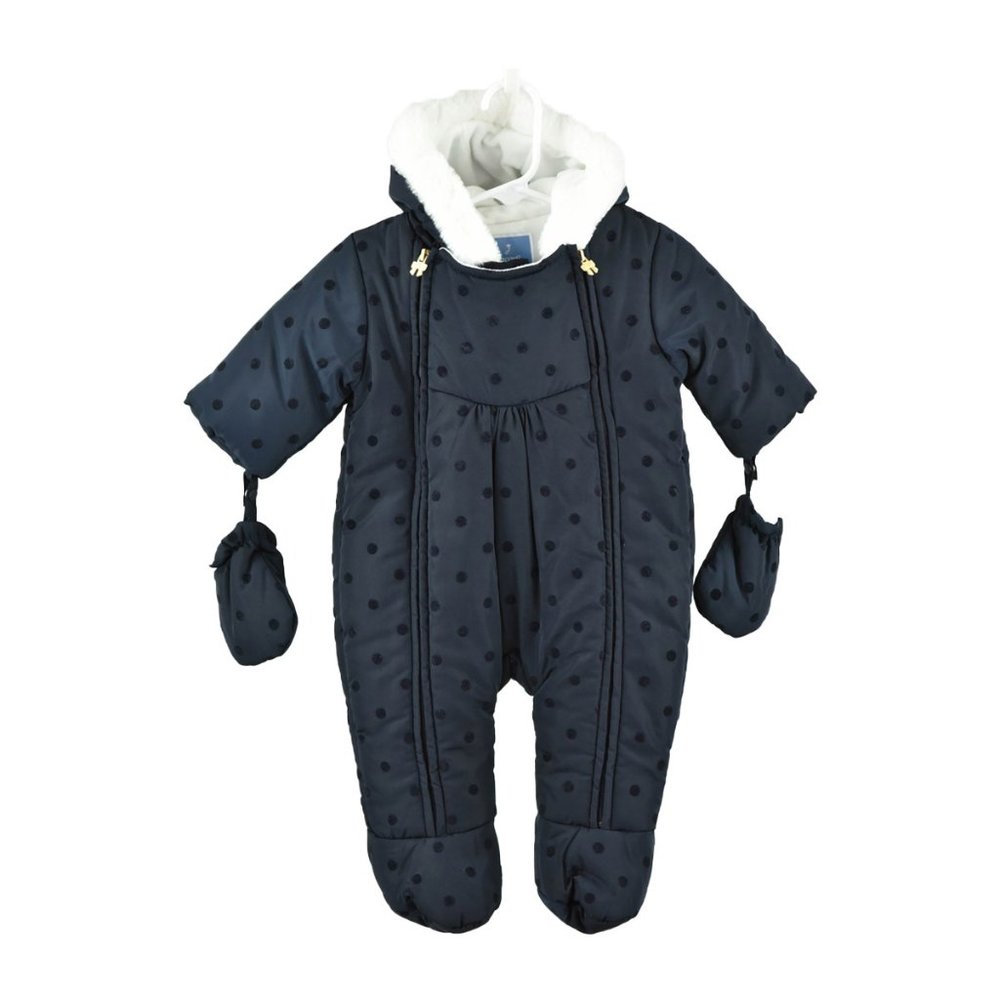 Jacadi Snowsuit 3-6 MO Blue